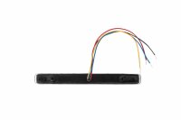 LED-Blitzleuchte blau, ECE- R65, 12/24 V