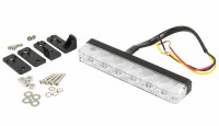 LED-Blitzleuchte blau, ECE- R65, 12/24 V