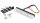 LED-Blitzleuchte gelb, ECE- R65, 12/24 V