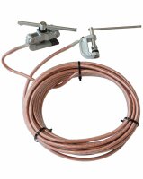 Erdungskabelset ESUY50 mit 2 Klemmen