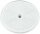 Rückstrahler 60 mm weiss selbstklebend mit Befestigungsloch