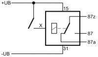 Flip-Flop-Schritt-Relais 12 V 10/15 A