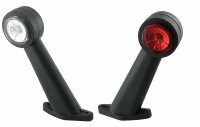 Fristom - LED-Umrissleuchte 12/24 V rt/ws