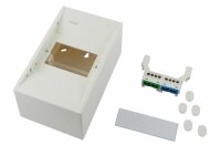 Boîtier montage en saillie ISO DIN 2-4-p