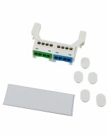 Boîtier montage en saillie ISO DIN 2-4-p