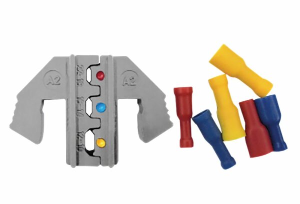 Pressformen A2 für vollisolierte Flachstecker