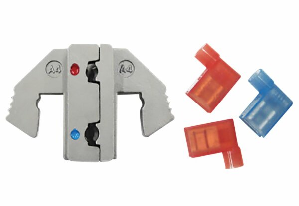 Moules A4 pour plates femelles type fanion isolées