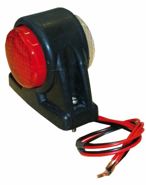 Feu de gabarit LED 12/24 V rouge/blanc