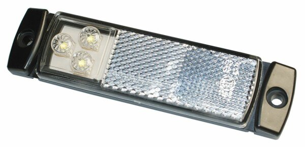 LED-Positionsleuchte 12/24V weiss