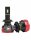 2 Stk. H11 / H9 / H8 LED-Lampen 12 V 5’000 lm