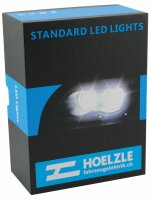 2 Stk. H13-LED Lampen 12/24 V 4’000 lm für Tagfahrlicht