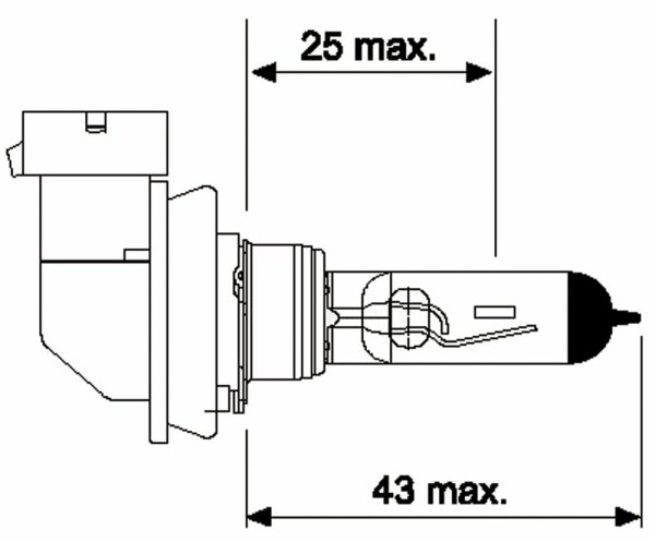 Jahn Glühlampe 12V 55W HIR2 Standard