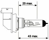 Jahn Glühlampe 12V 55W HIR2 Standard
