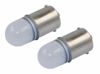 2x LED-Lampe 360° 12V weiss