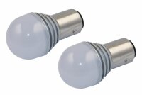 2x LED-Lampe 360° 24V BAY15d *rot*