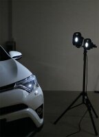 Dreibein Stativ 110 - 200 cm aus Stahl