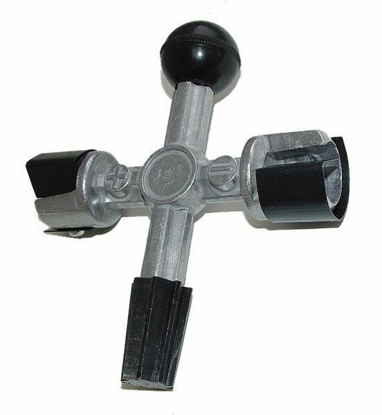 Croix pour nettoyer pôles + cosses de batt.