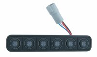 Clavier avec 6 touches (1x 6), CAN, connecteur...