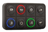 Clavier avec 8 touches (2X4), CAN, Deutsch connecteur 12...