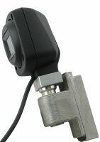 Kit caméra QVK 50°, connecteur ABS avec câble de raccordement de 3 m pour montage individuel, y compris feu d’avertissement