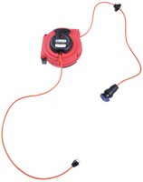 Kabelaufroller PUR 3 x 1.5 / 15 m mit Stecker 230 VAC, IP55