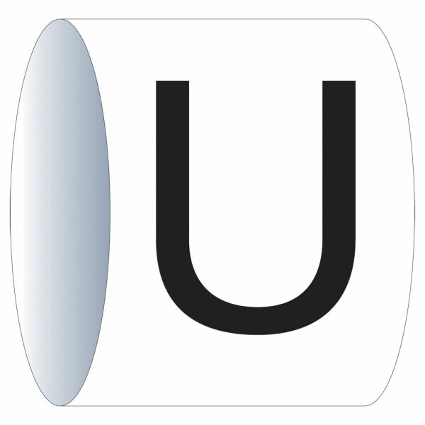 Inscription sur câble - U