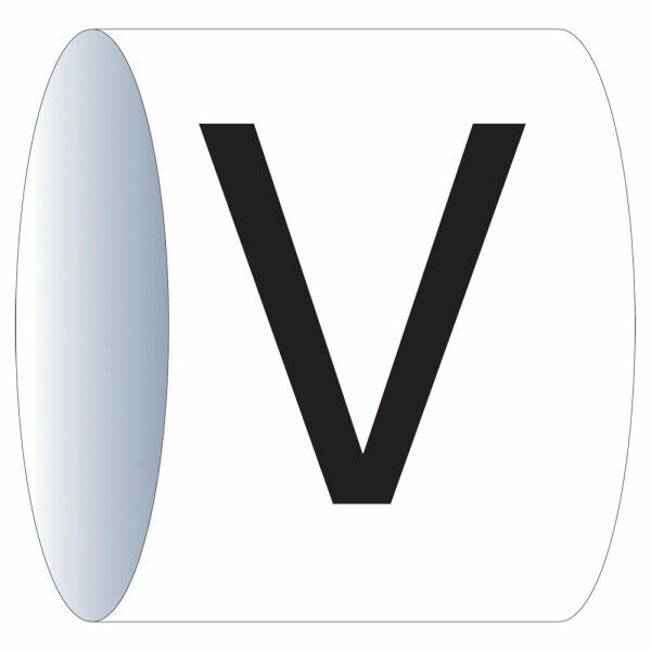 Inscription sur câble - V