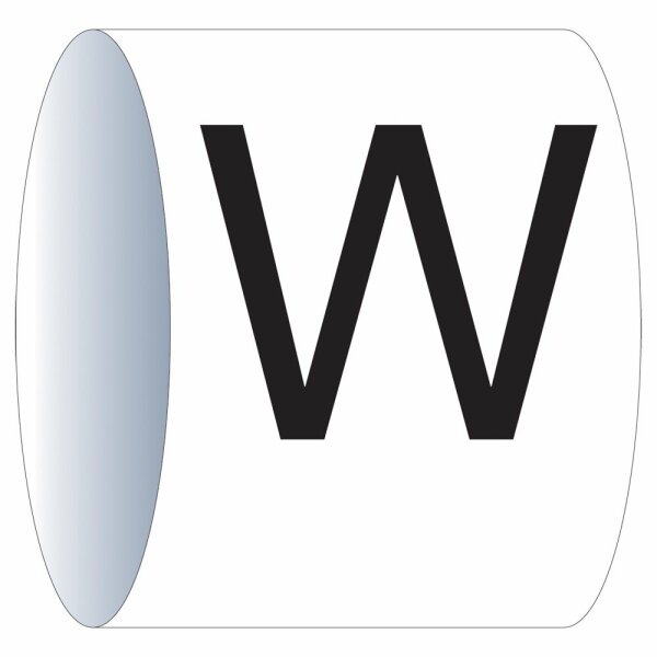 Inscription sur câble - W