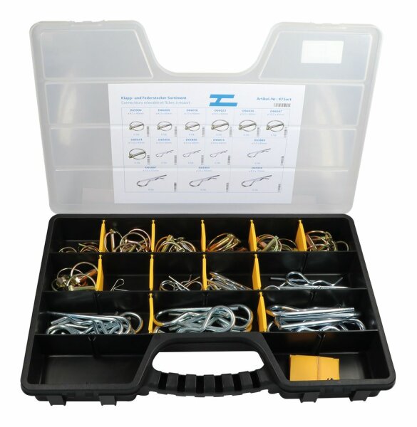 Klapp-und Federstecker-Sortiment