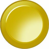 Insert de symbole 15 mm jaune RAL1021