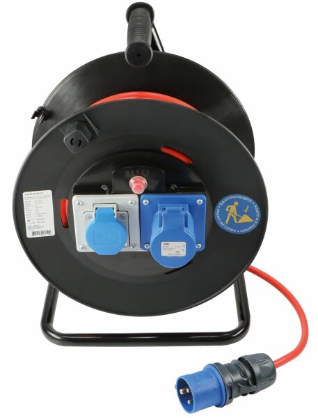 Kabelrolle Kunststoff 3 x 1.5 / 25 m, CEE16/T23