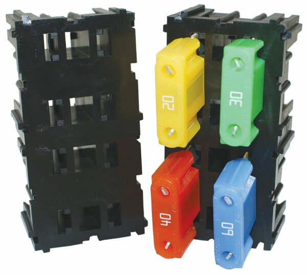 Powr-Bloks Module de fusibles MAXI, 4 pôles