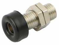 Laborbuchse ø 4.0 mm, schwarz
