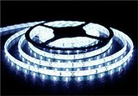 Bande LED 10 mm 12 V blanc froid 6’000 K 5 m