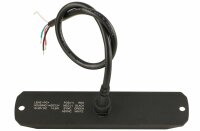 LED-Blitzleuchte gelb, 12/24 V