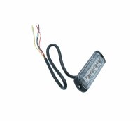 LED-Blitzleuchte blau, 12/24 V, mit ECE-R65, XB1