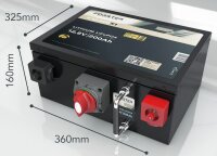 Forster LiFePO4 Lithium-Batterie 12 V 200 Ah High Power