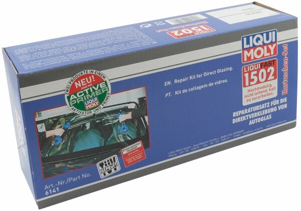 LIQUI MOLY 1502 Reparatursatz für die Direktverklebung von Autoglas