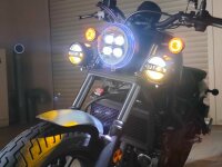 Jeu de phares LED PIAA 12 V pour moto et quad, 3.5”