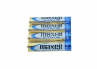 AAA - Maxell Alkaline Batterien, Blister mit 4 Stk.