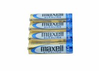 AA - Maxell Alkaline Batterien, Blister mit 4 Stk.