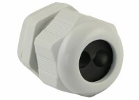 Presse-étoupe  M25 x 1.5 mm  2 x 8 mm, gris