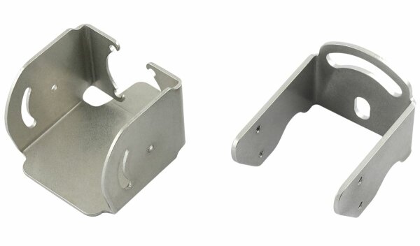 Bügelhalter Edelstahl mit Dach