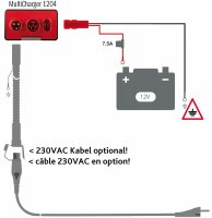 DEFA - Batterieladegerät Einbau 12 V 10 A