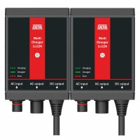 DEFA - Batterieladegerät 2 x 12 V 12 A (24 V)