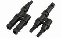 2 Stk. Solar-Stecker Y-Verteiler, Typ MC4