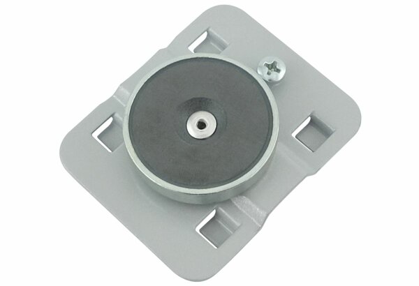 Magnethalter ø 40  silberfarbig