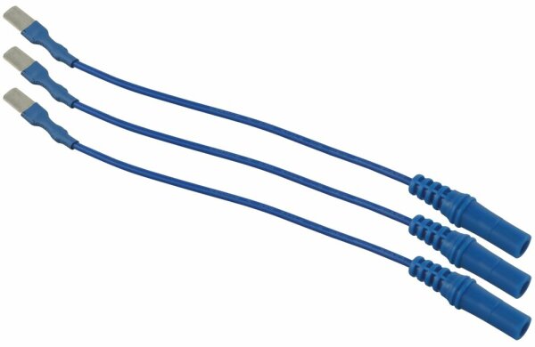 Messleitung 6.0 mm Flachstecker