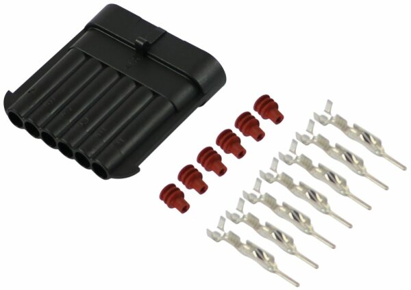 Stecker-Set Metri-Pack 150, 6polig, 1.5mm2