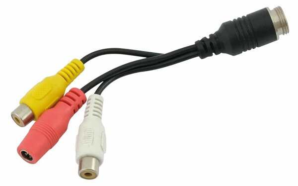 Adapter 4-Pin M -> Cinch M / F